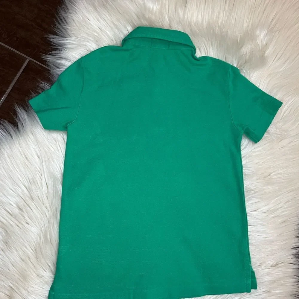 Ralph Lauren Polo green polo sz 7 NWT